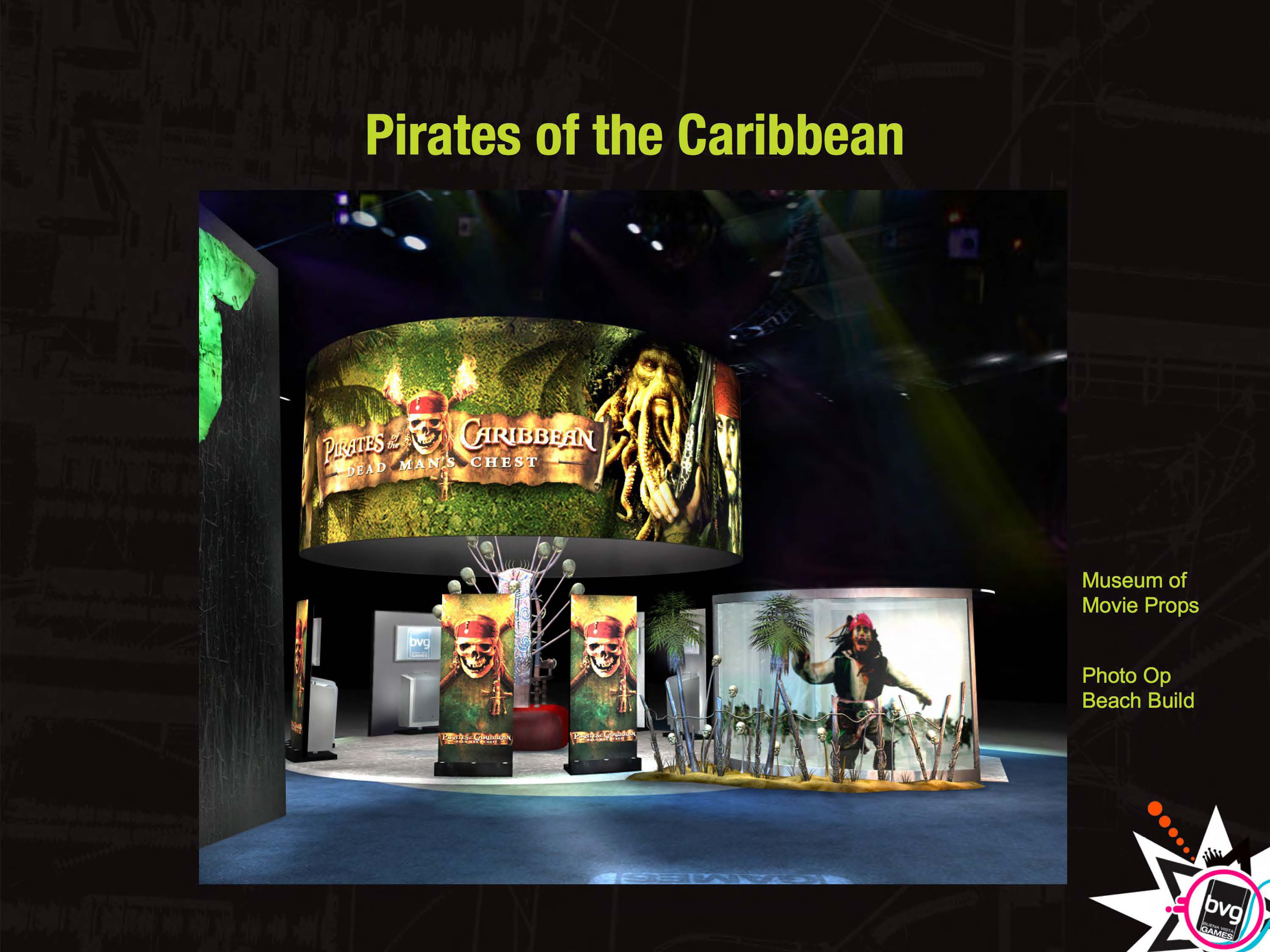 Pirates booth