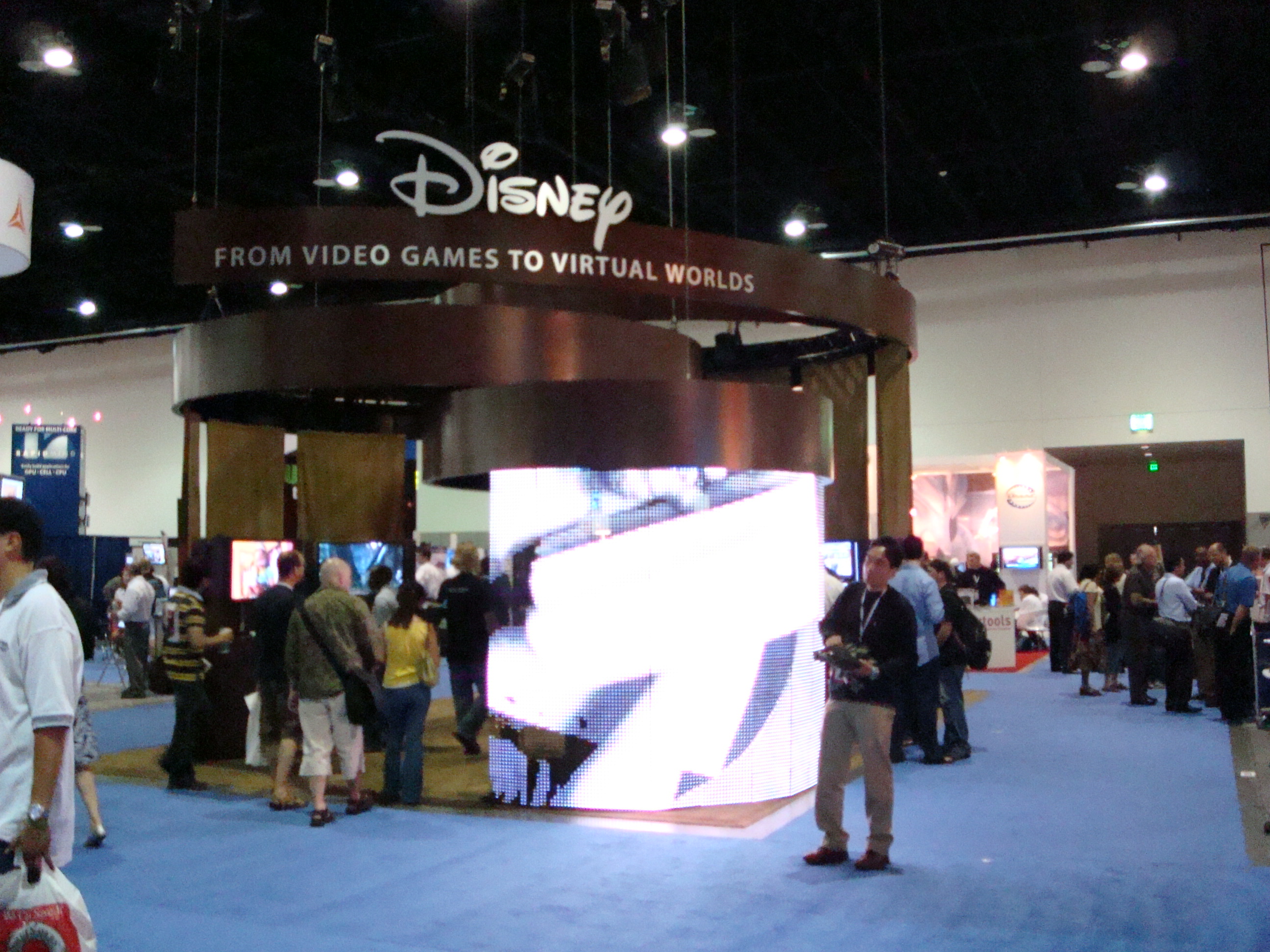Disney Games booth