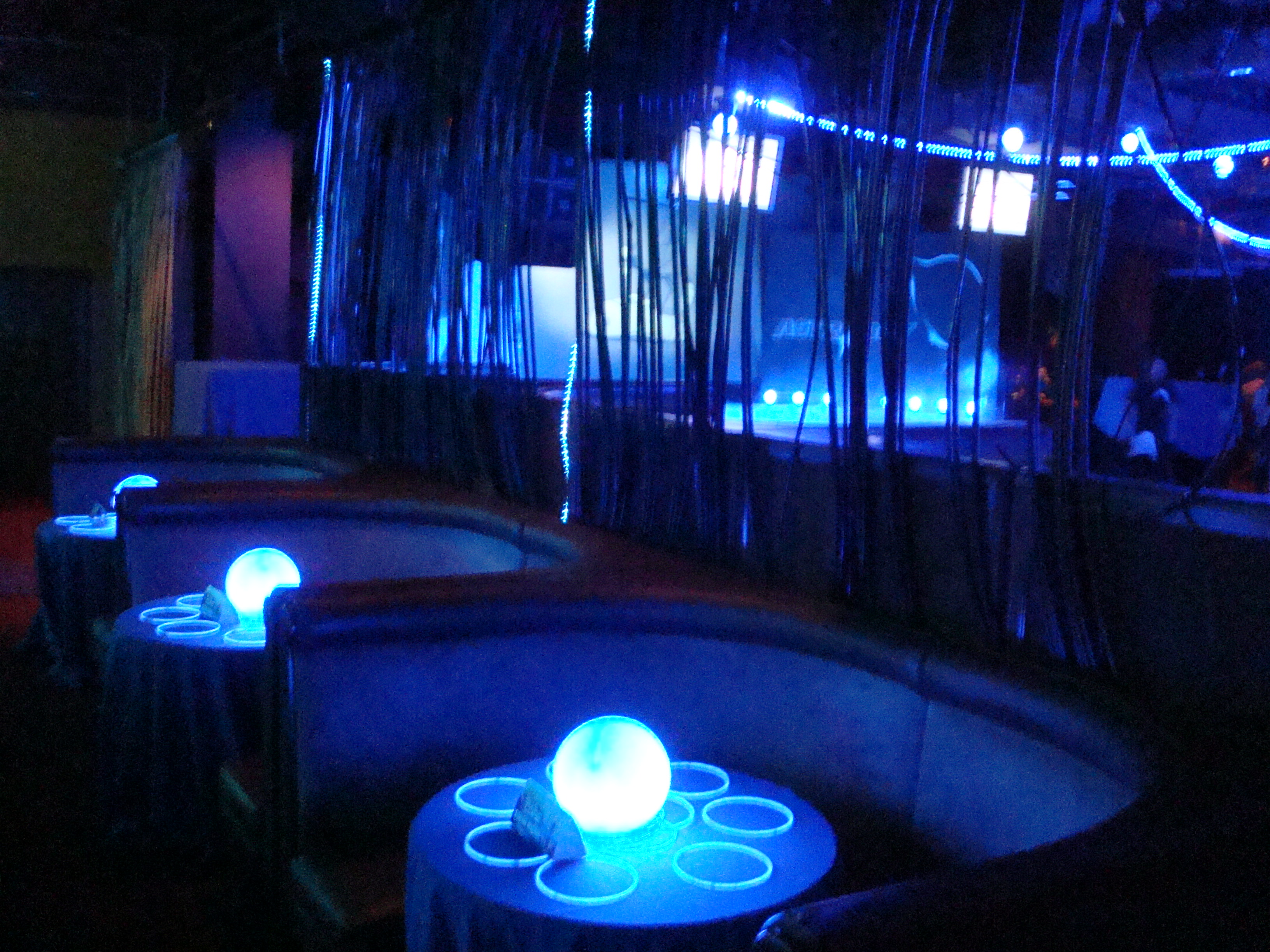 Blue orb room