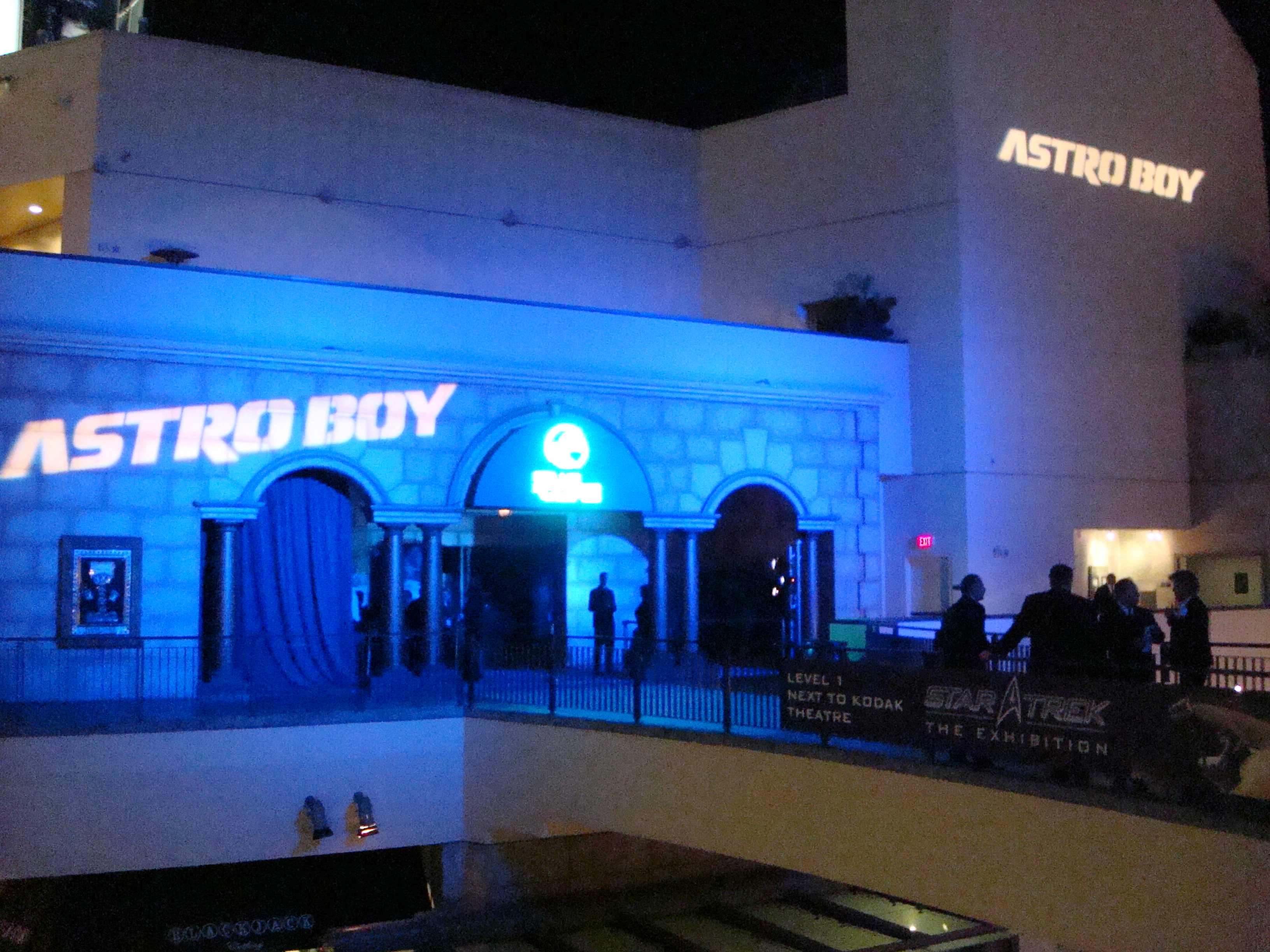 Astro Boy sign exterior
