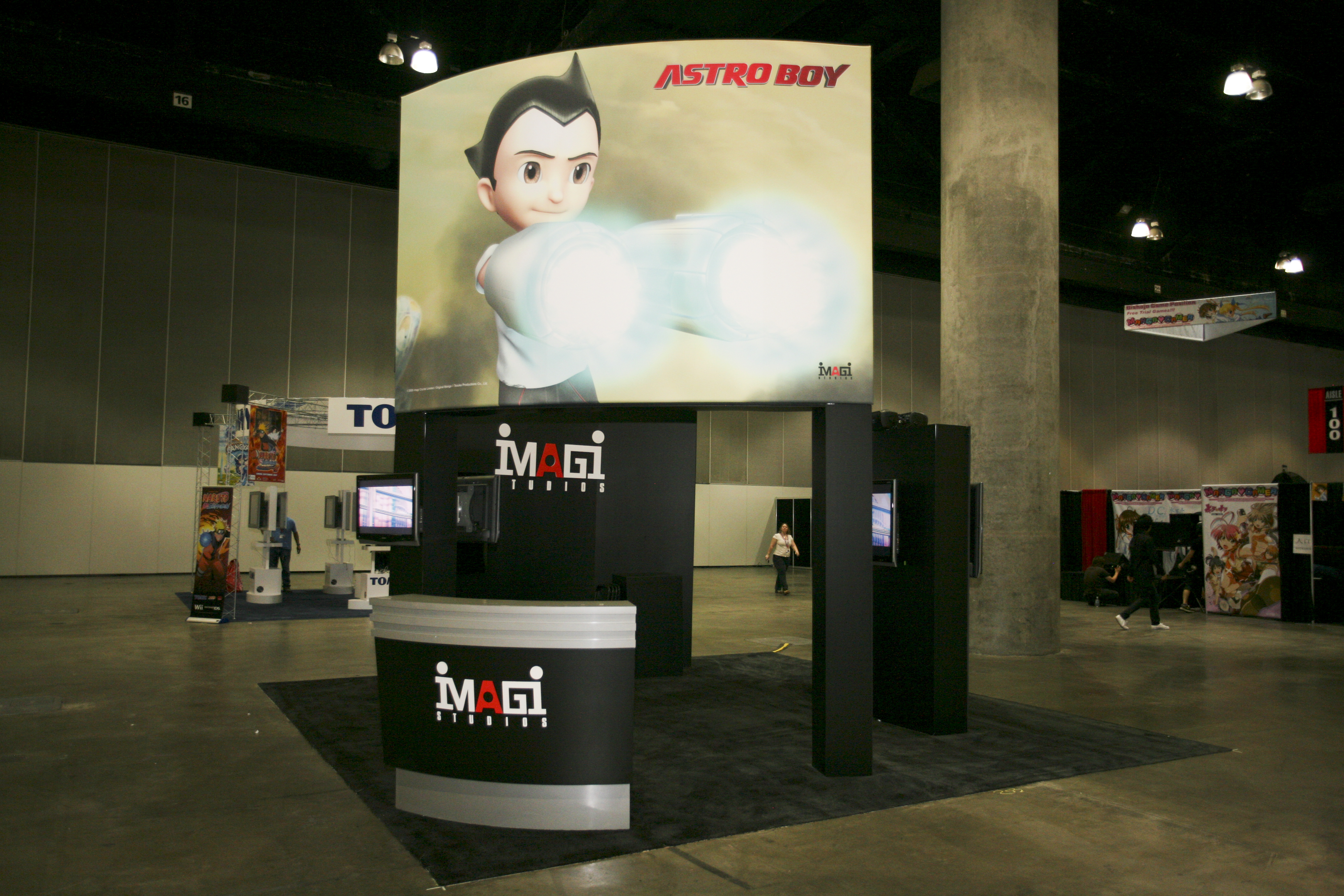 Video screen display