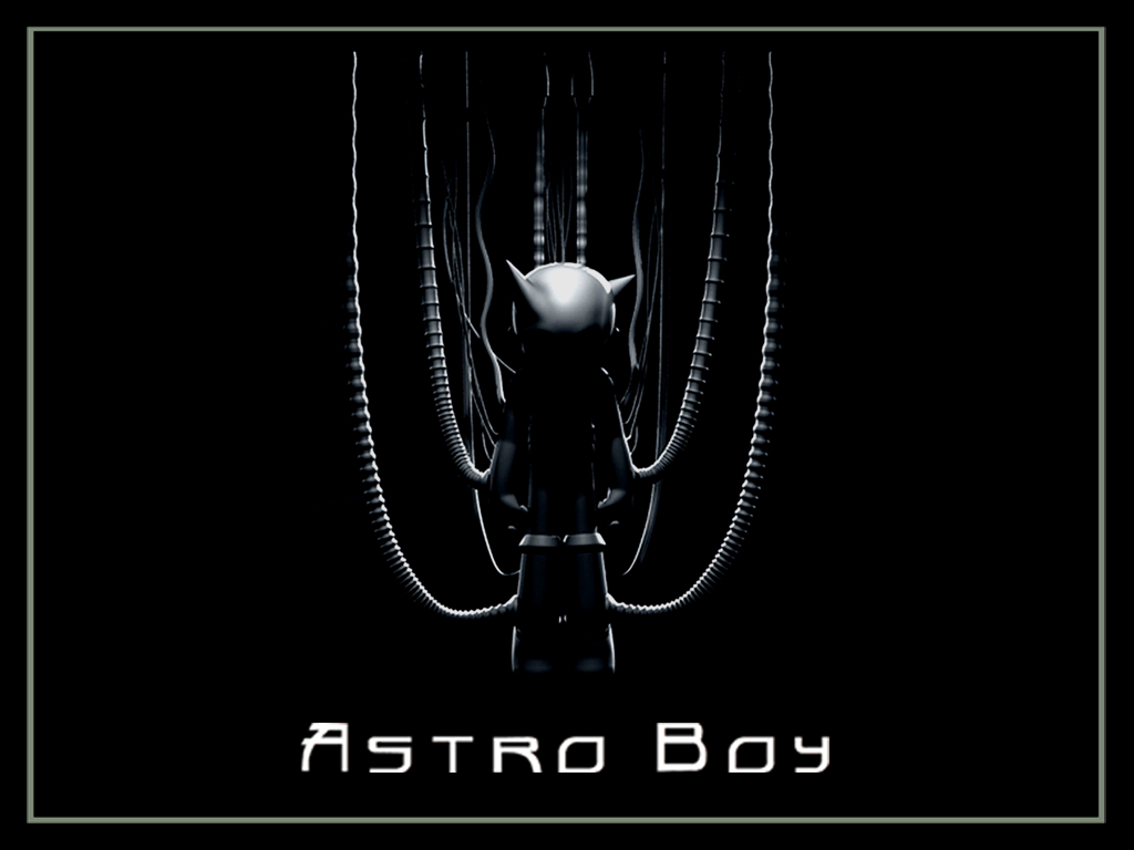 Astro Boy logo black