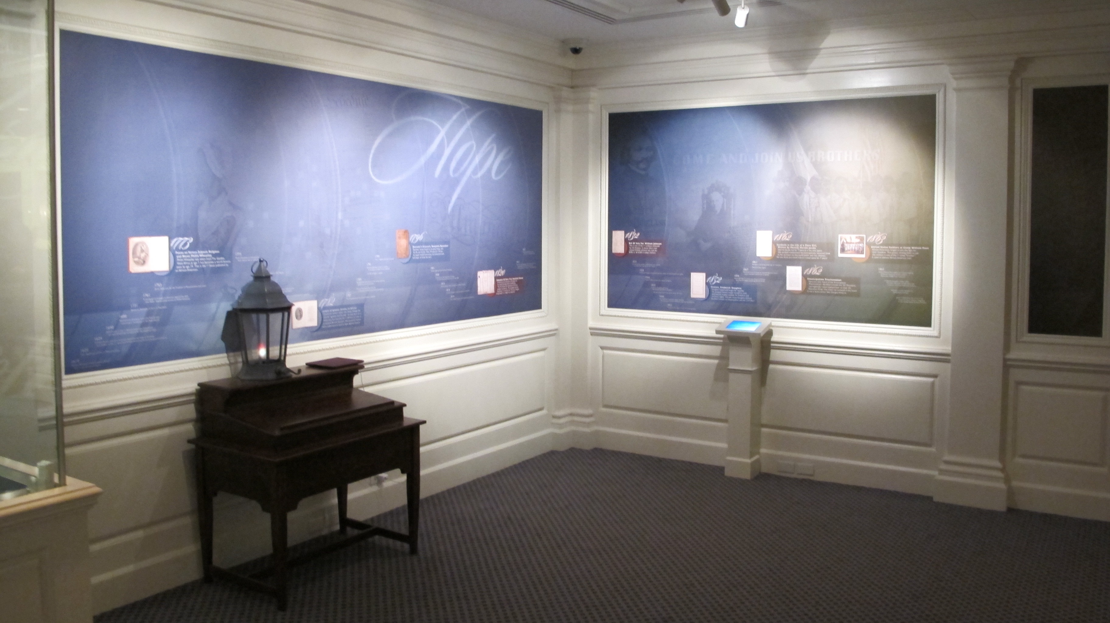Timeline wall detail