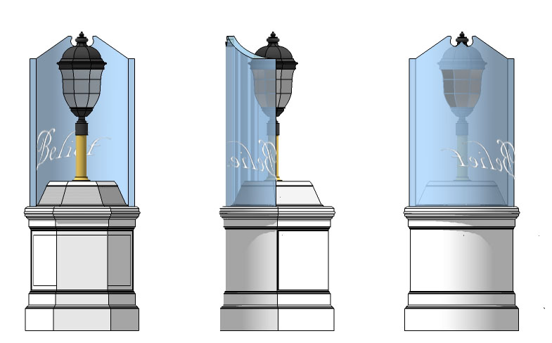 Lantern kiosk