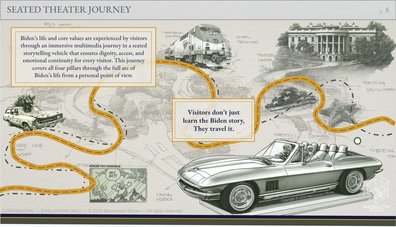 Seeded theater journey map