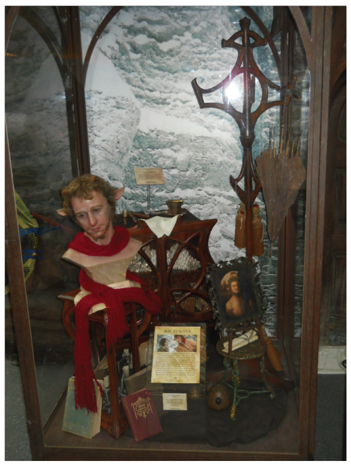 Tumnus display case