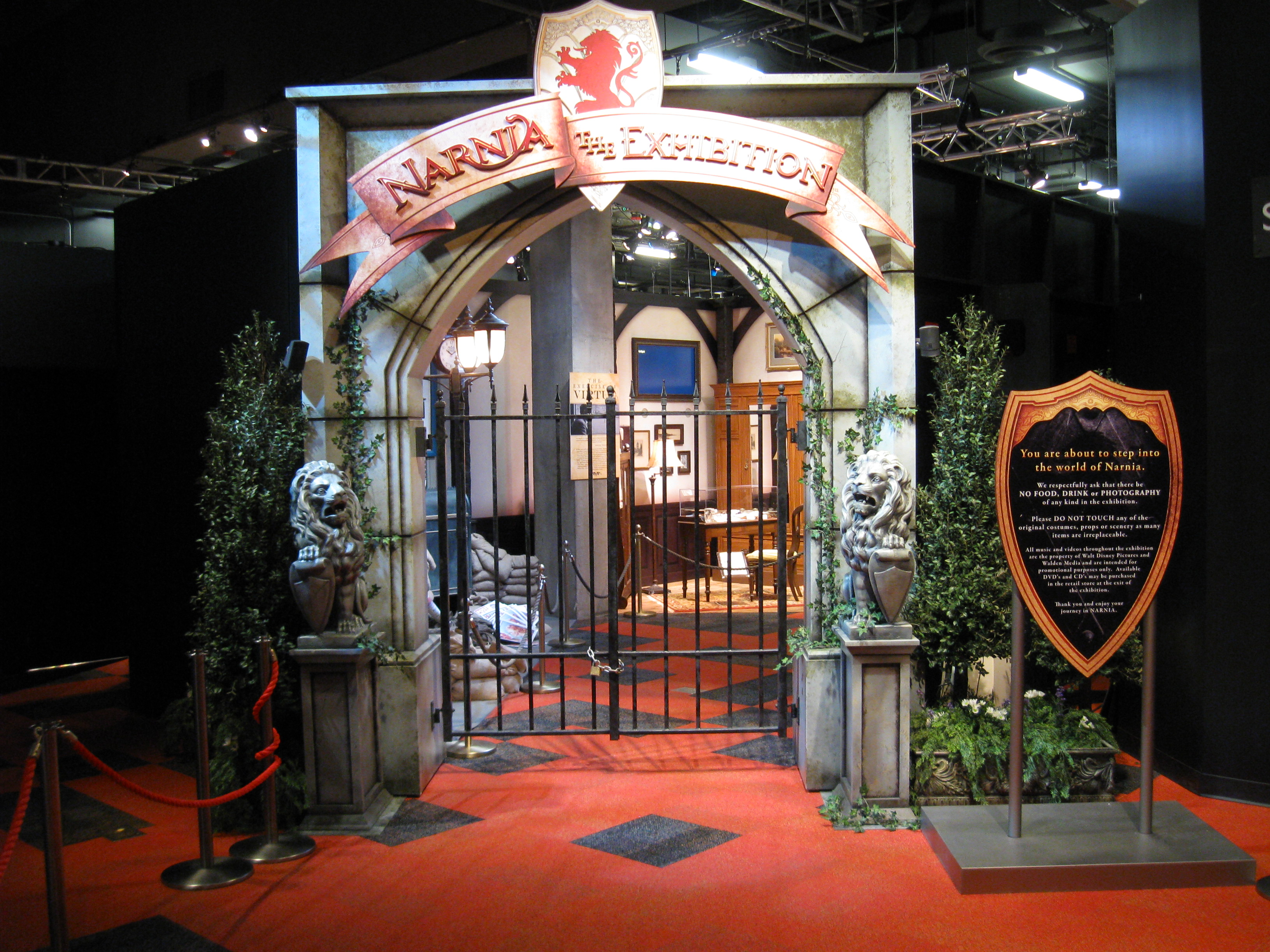 Red arch entrance