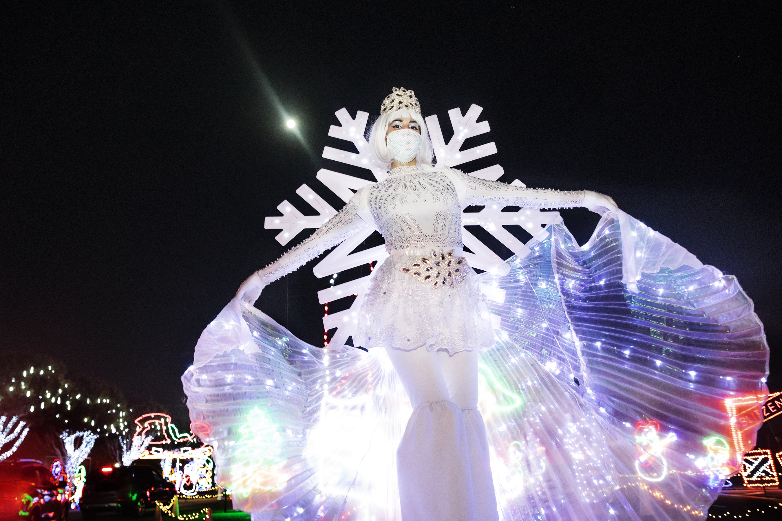 Snowflake display