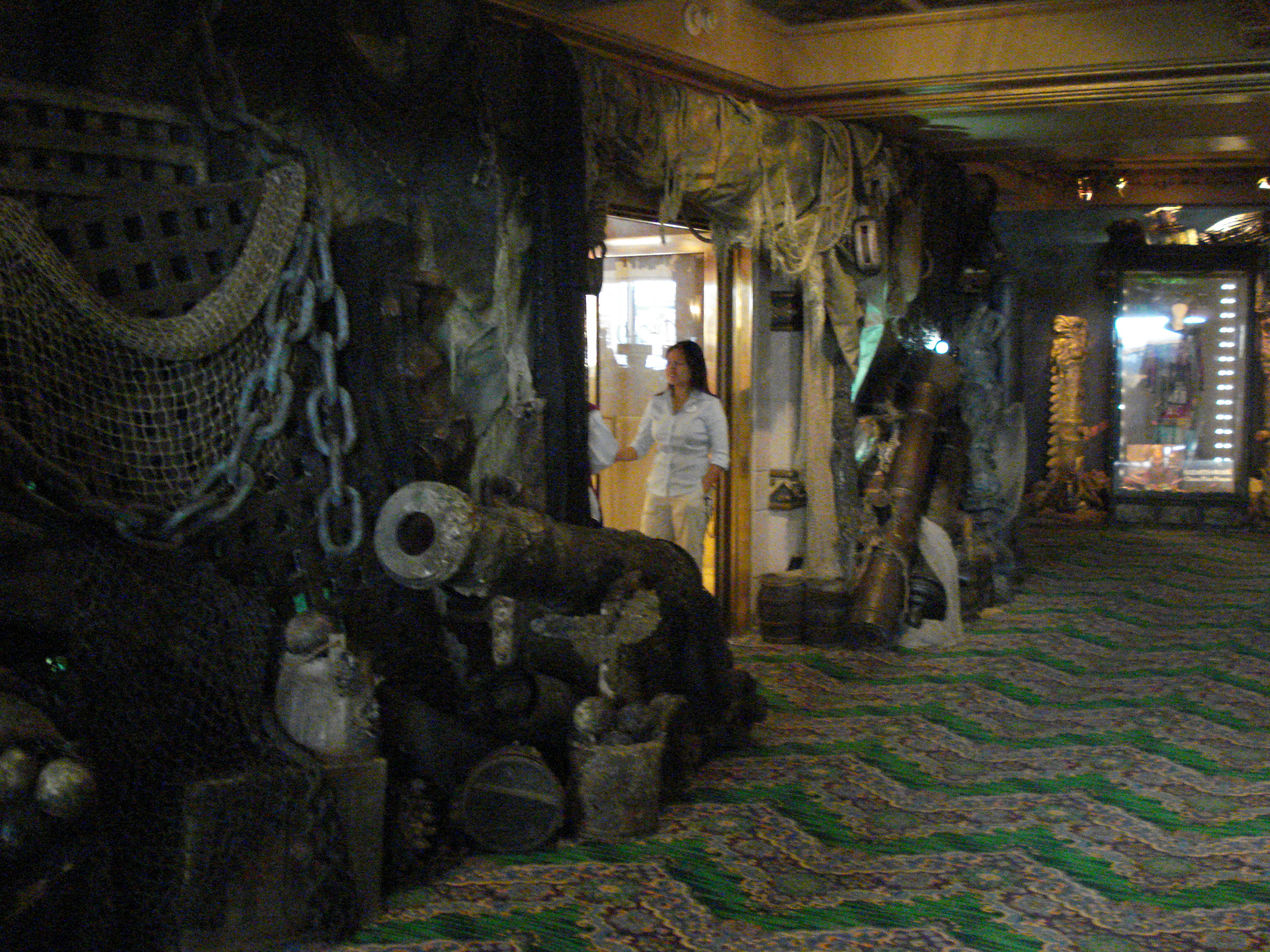 Dark corridor