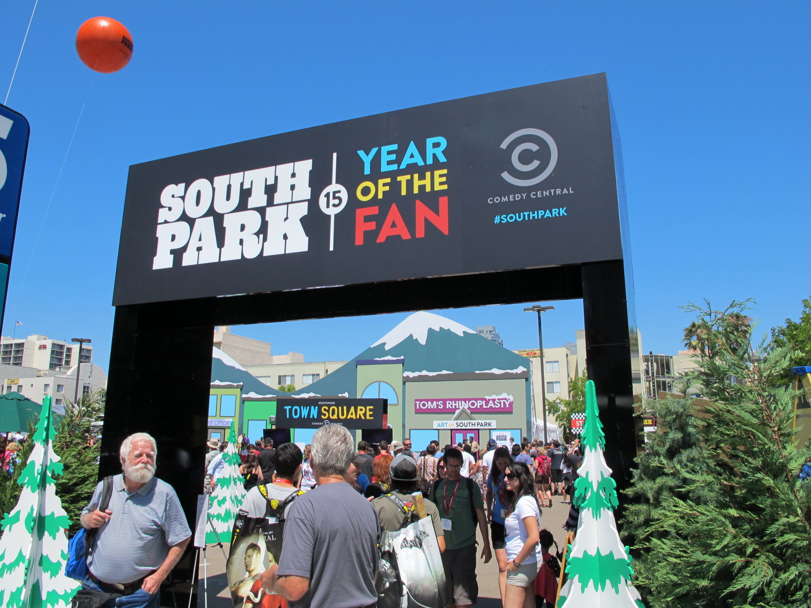 South Park outdoor entry