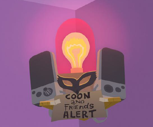Coon Friends Alert poster