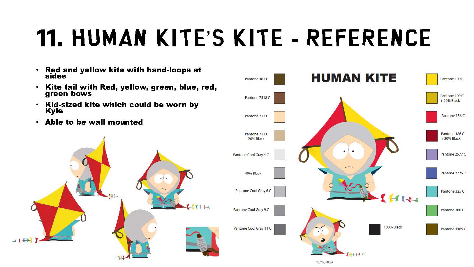 Human Kite reference
