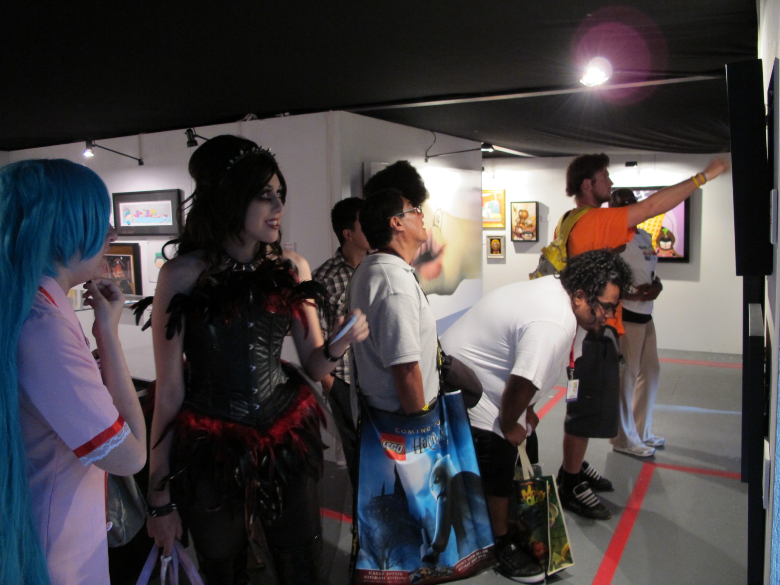 Gallery entry