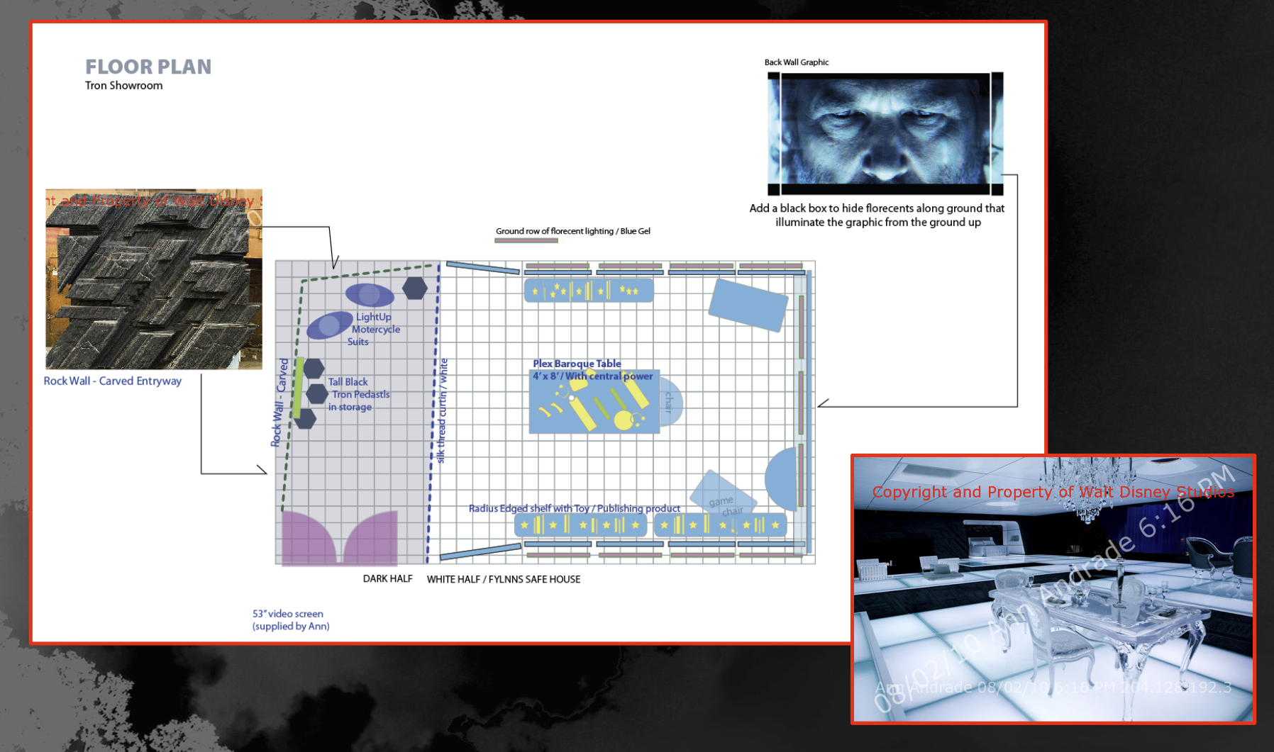 Tron layout