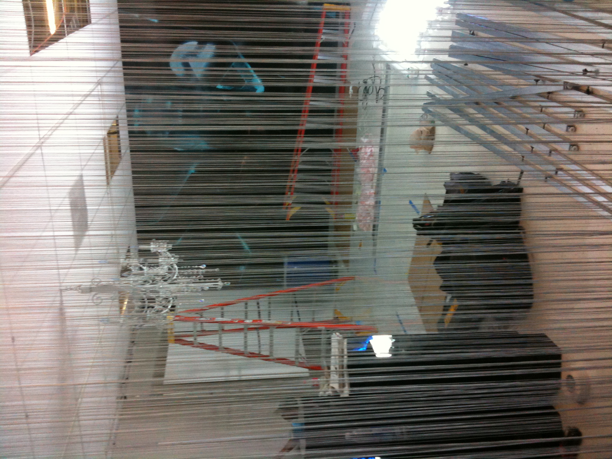 Glass curtain detail