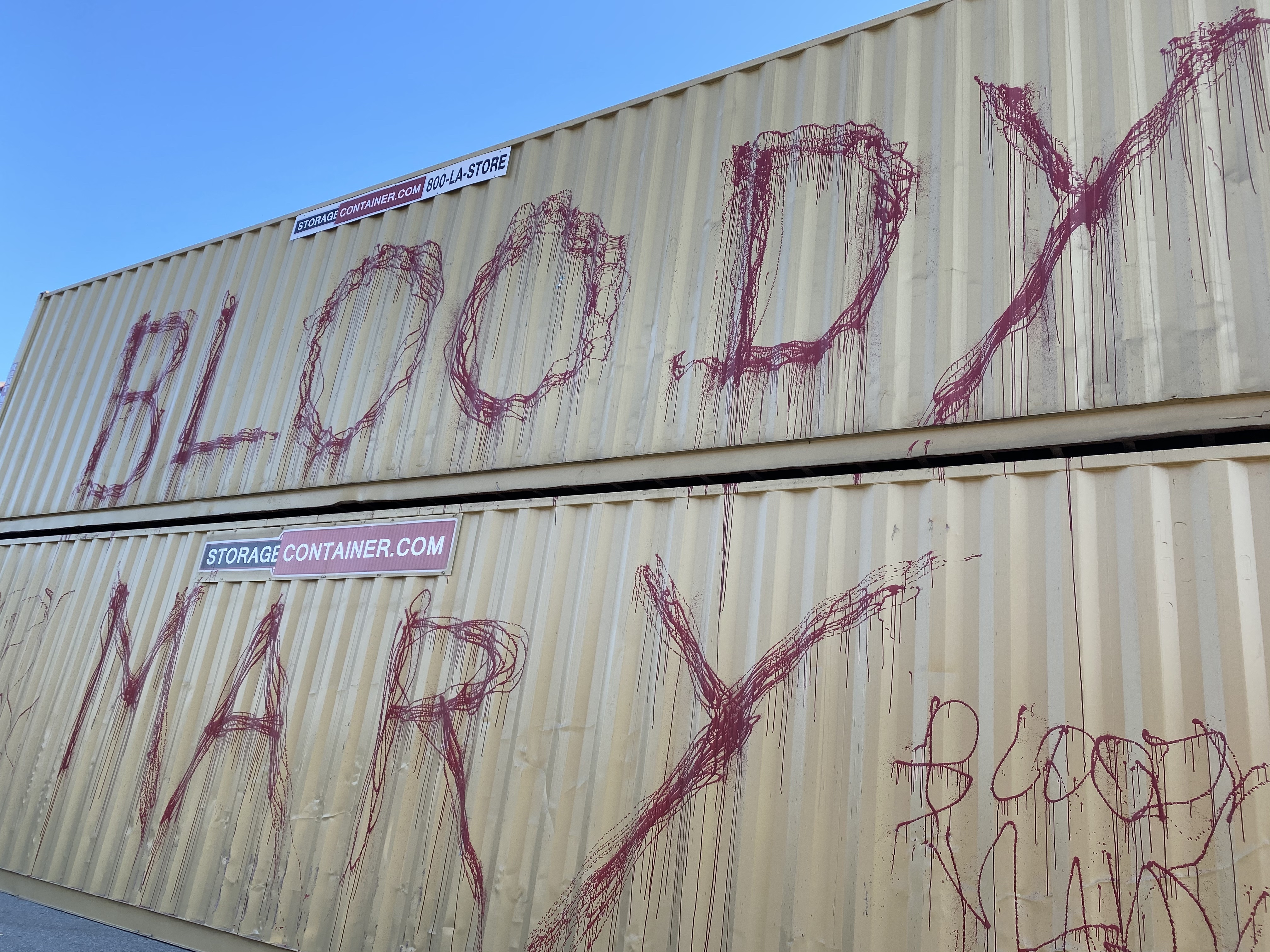 Bloody Mary sign