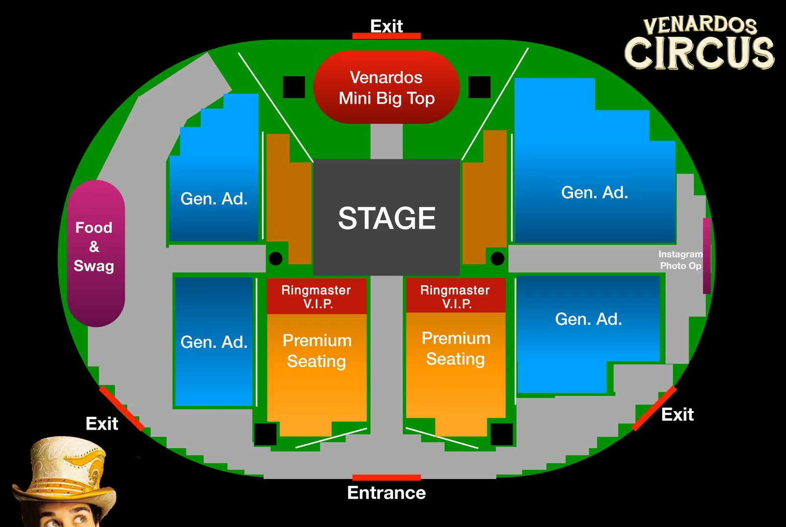 Venue layout