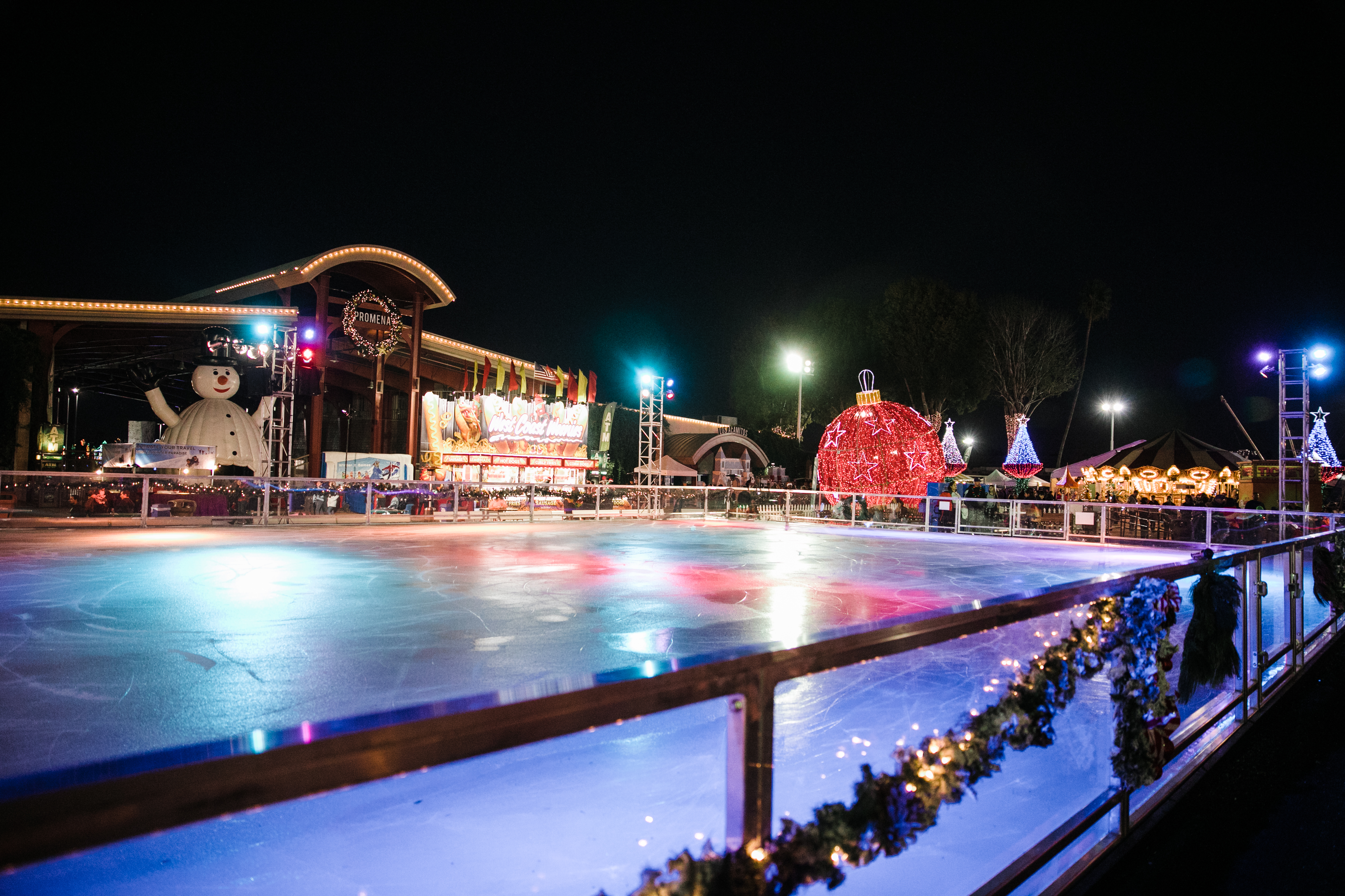 Ice rink close