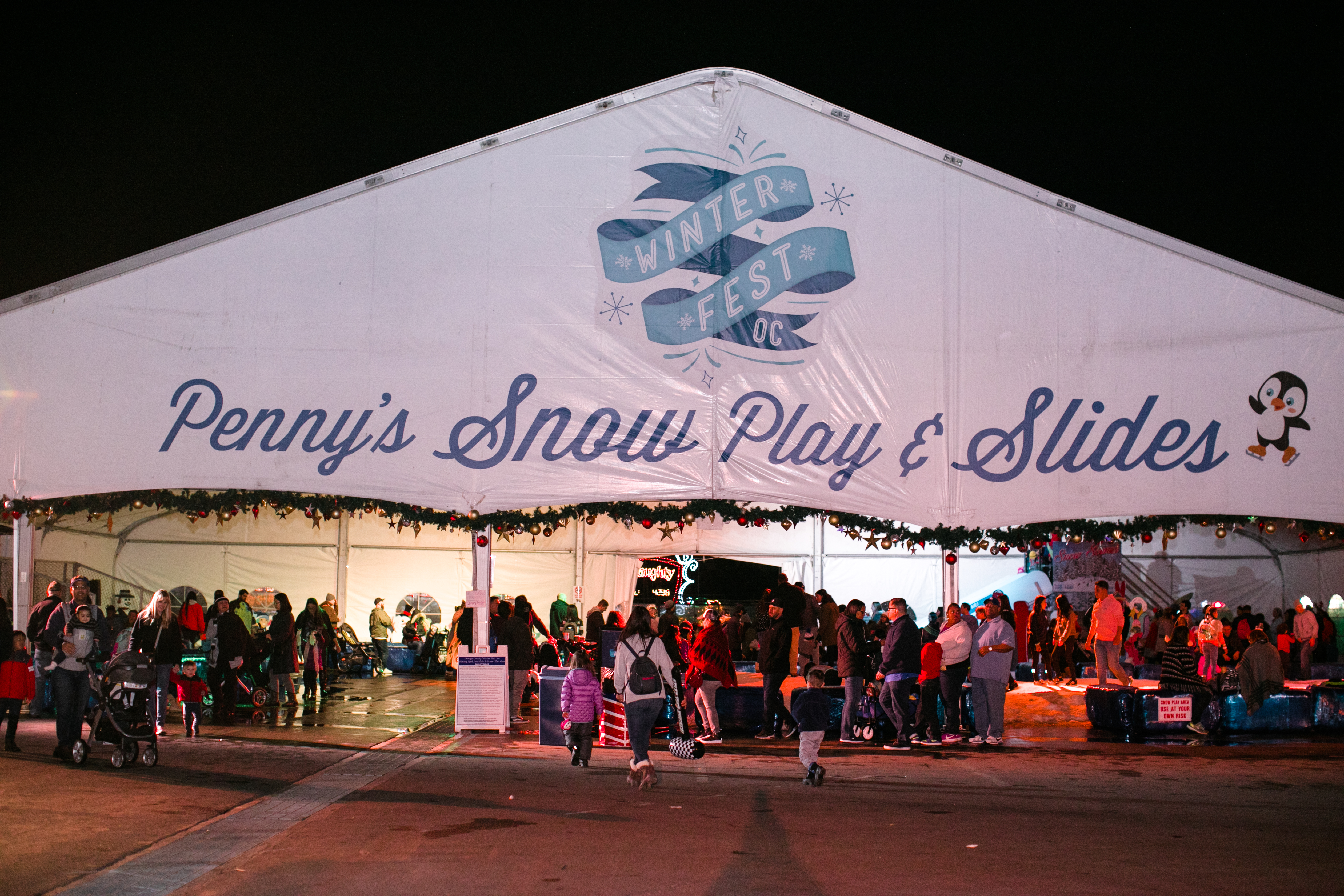 Pennys Snow Play sign
